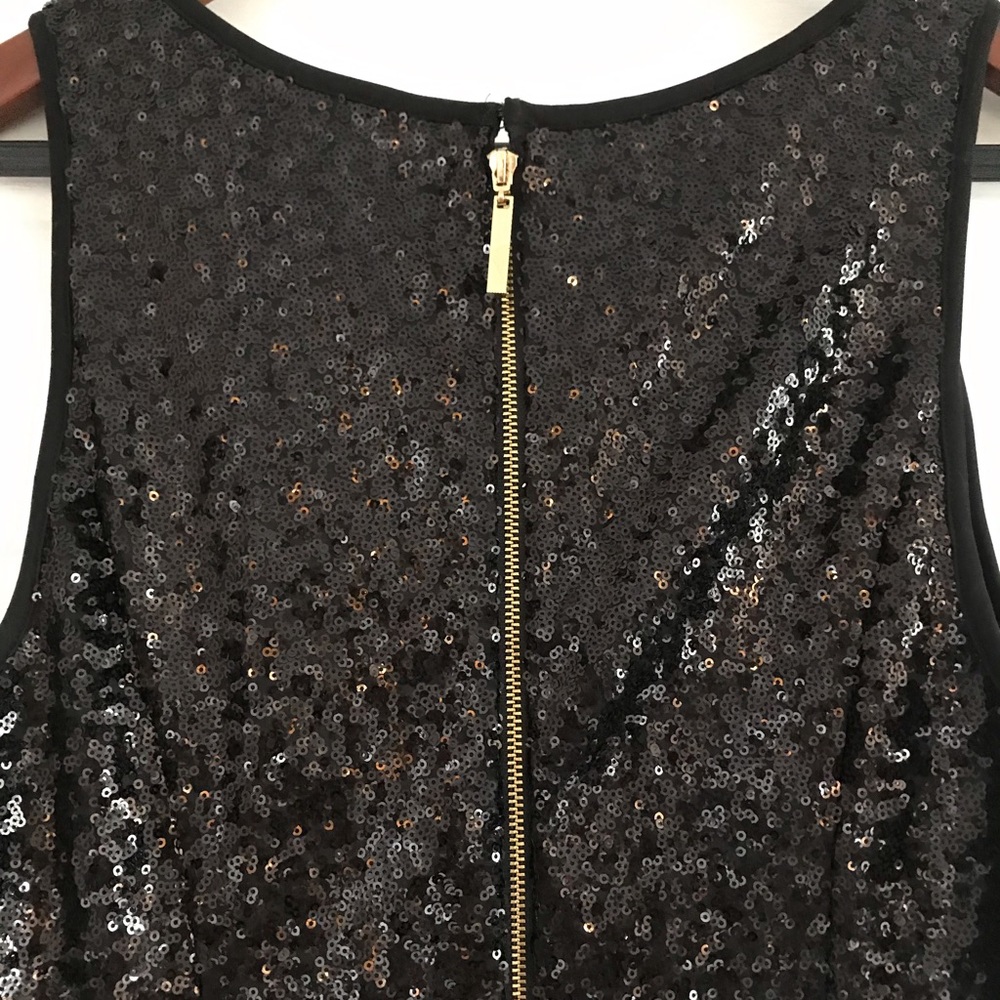NWT - Kensie Black Sequin Cocktail Dress - Picture 6 of 8